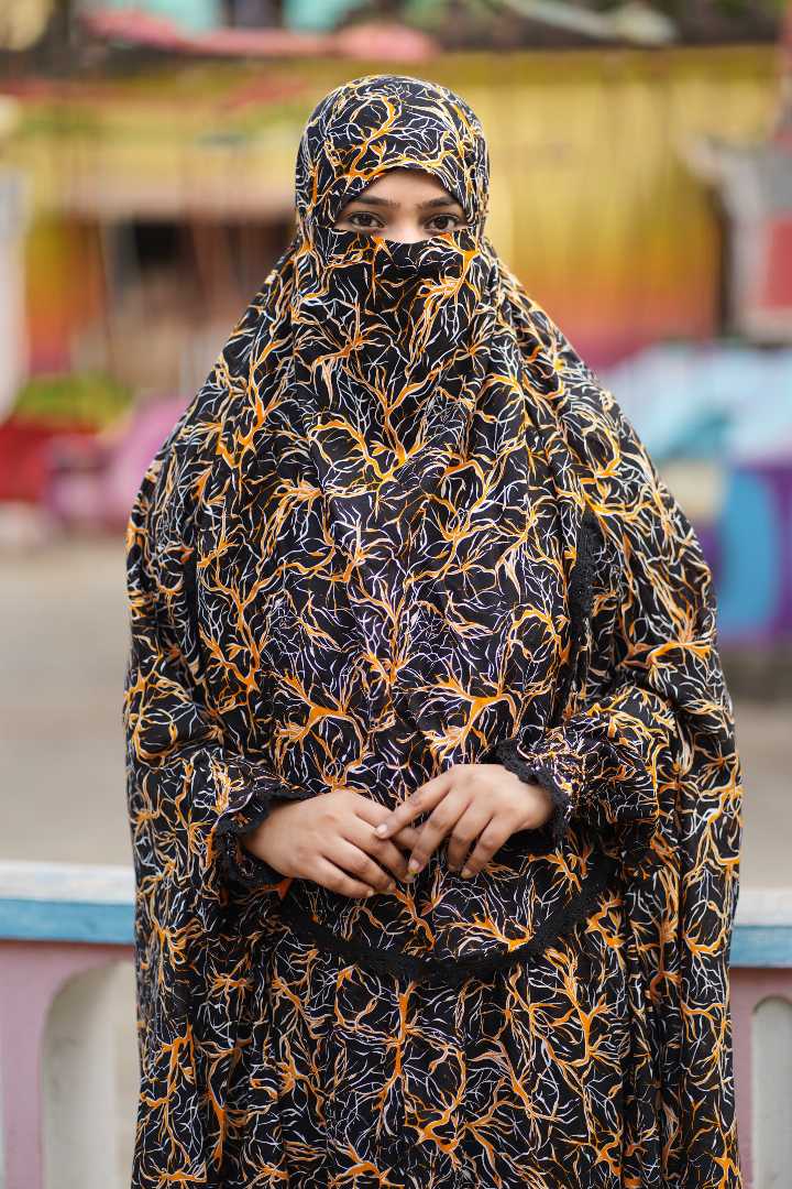 Premium,Linen,Khimar,Plazu,Set