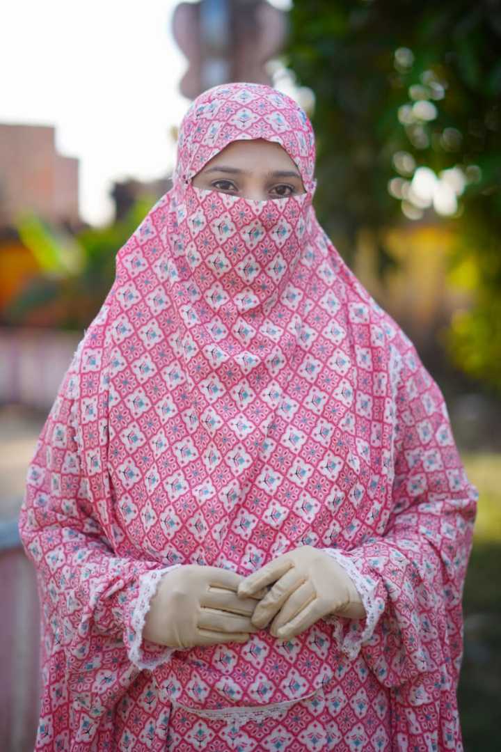Premium,Linen,Khimar,Plazu,Set