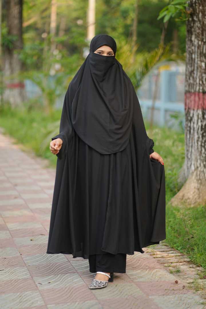 Premium,Cherry,Semi-long,Khimar