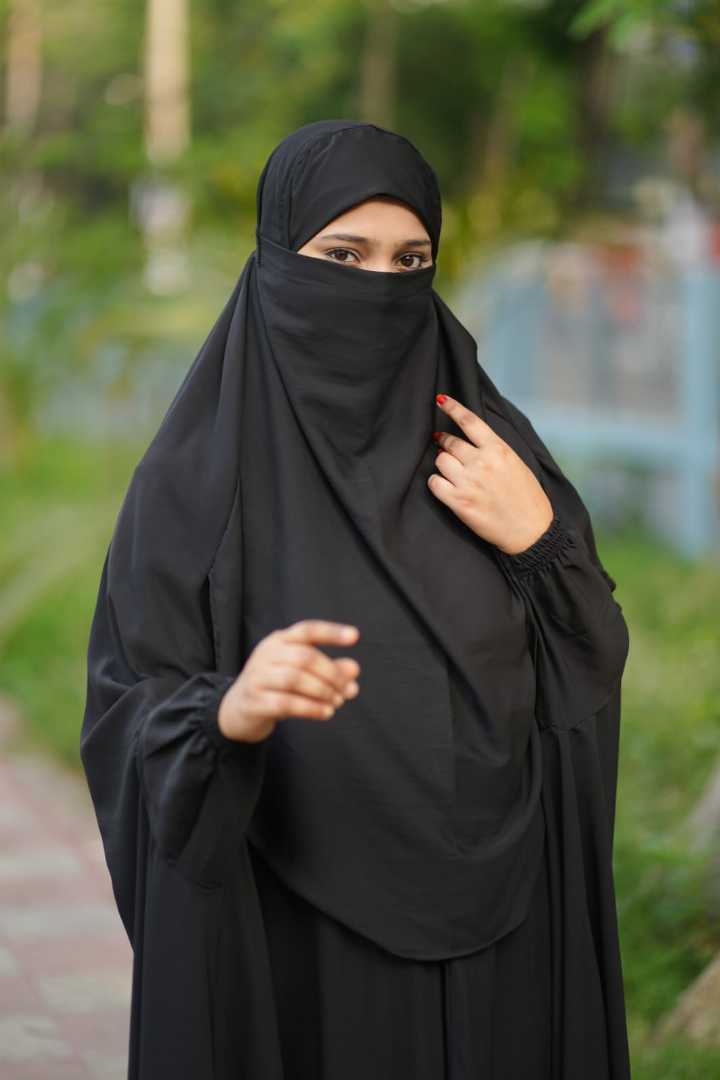 Premium,Cherry,Semi-long,Khimar