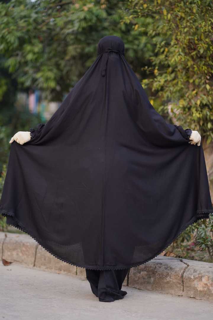 Premium,Linen,Khimar,Plazu,Set