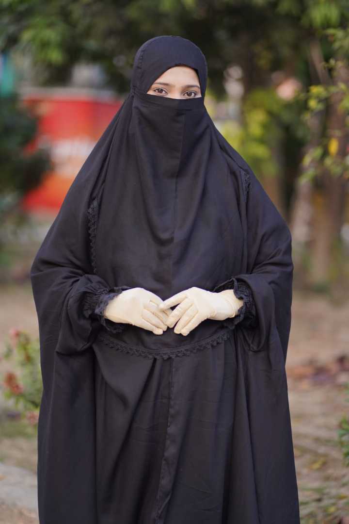 Premium,Linen,Khimar,Plazu,Set