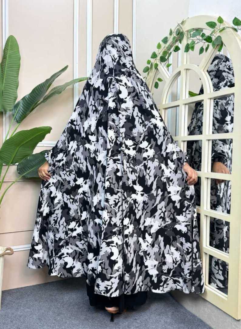 Premium,Cherry,Semi-long,Khimar