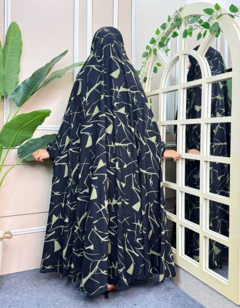 Premium,Cherry,Semi-long,Khimar