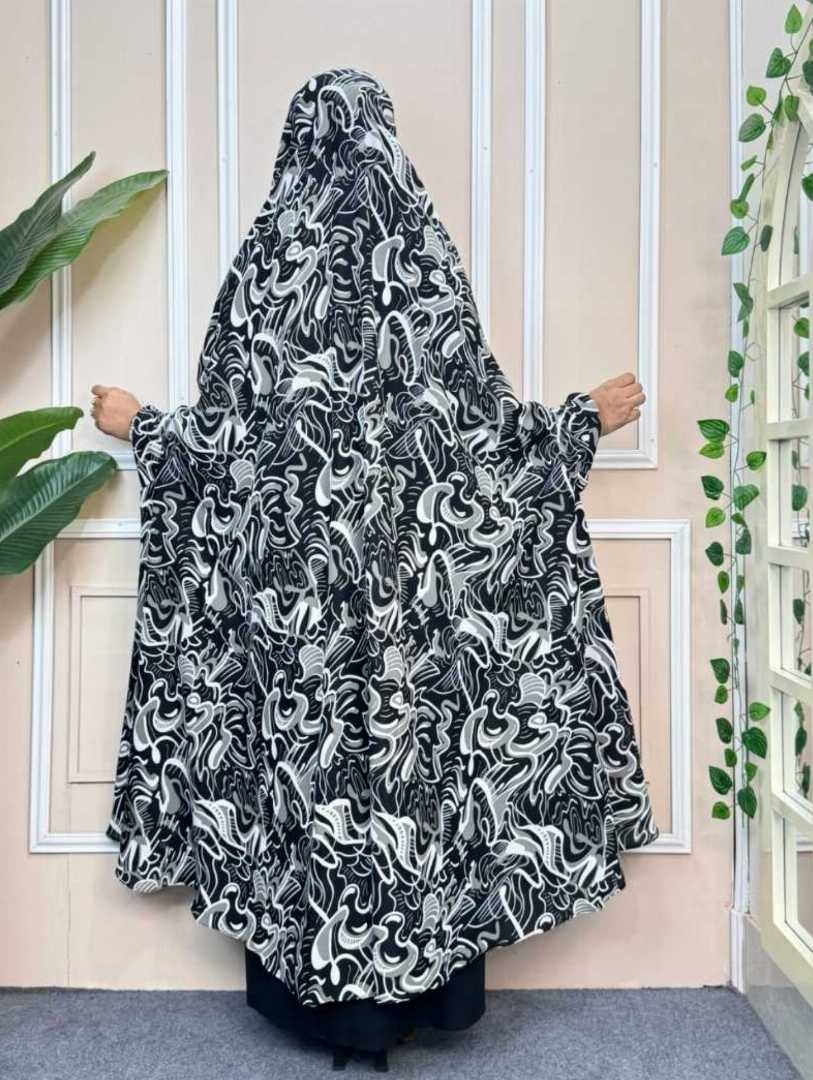 Premium,Cherry,Semi-long,Khimar