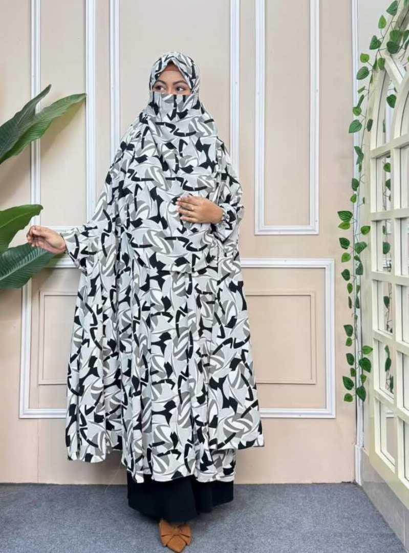 Premium,Cherry,Semi-long,Khimar