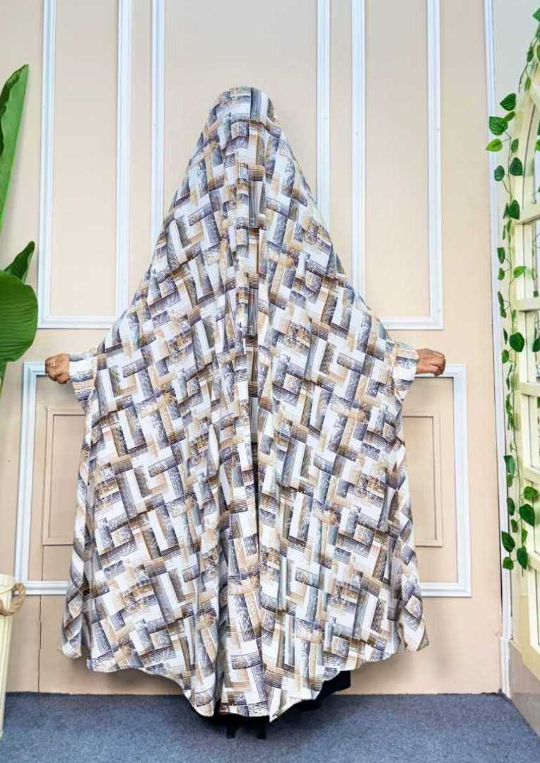 Premium,Cherry,Semi-long,Khimar