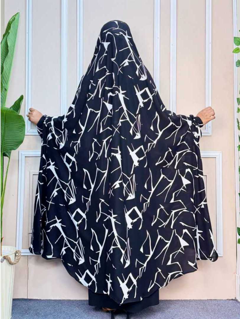 Premium,Cherry,Semi-long,Khimar