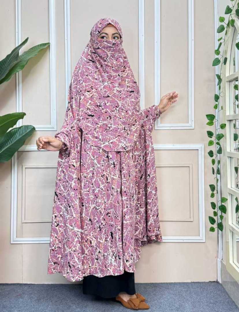 Premium,Cherry,Semi-long,Khimar