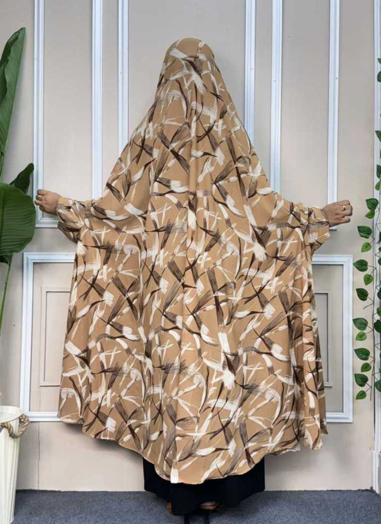 Premium,Cherry,Semi-long,Khimar