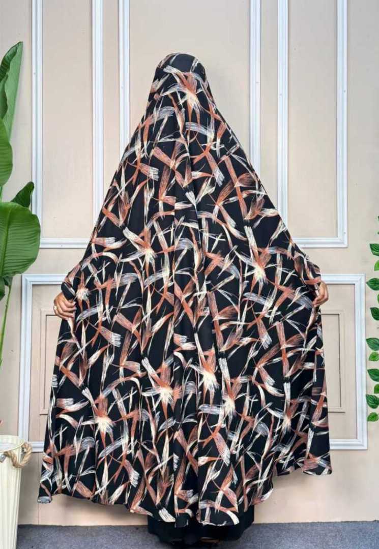 Premium,Cherry,Semi-long,Khimar