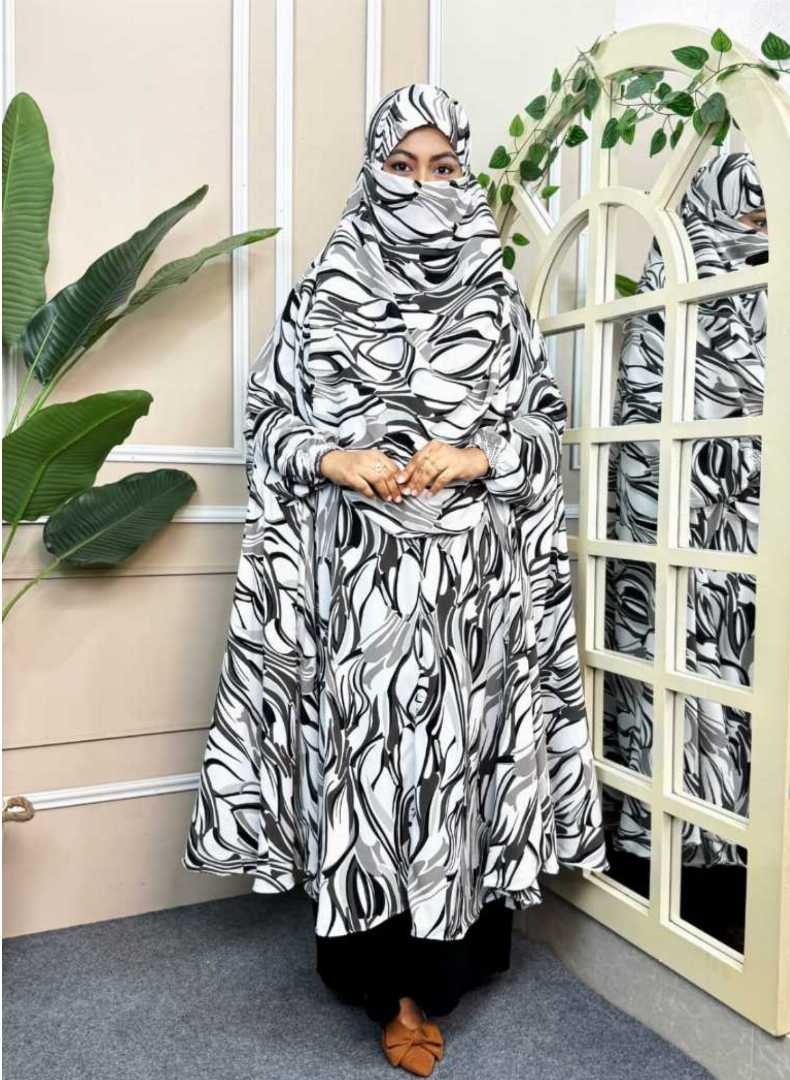 Premium,Cherry,Semi-long,Khimar