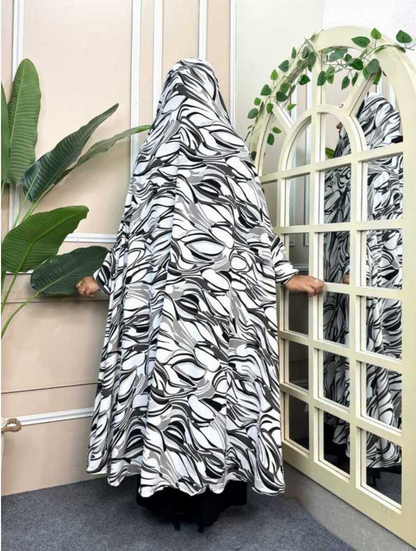 Premium,Cherry,Semi-long,Khimar