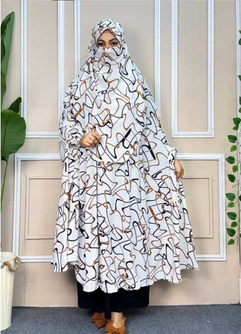 Premium,Cherry,Semi-long,Khimar