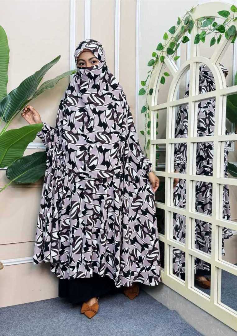 Premium,Cherry,Semi-long,Khimar