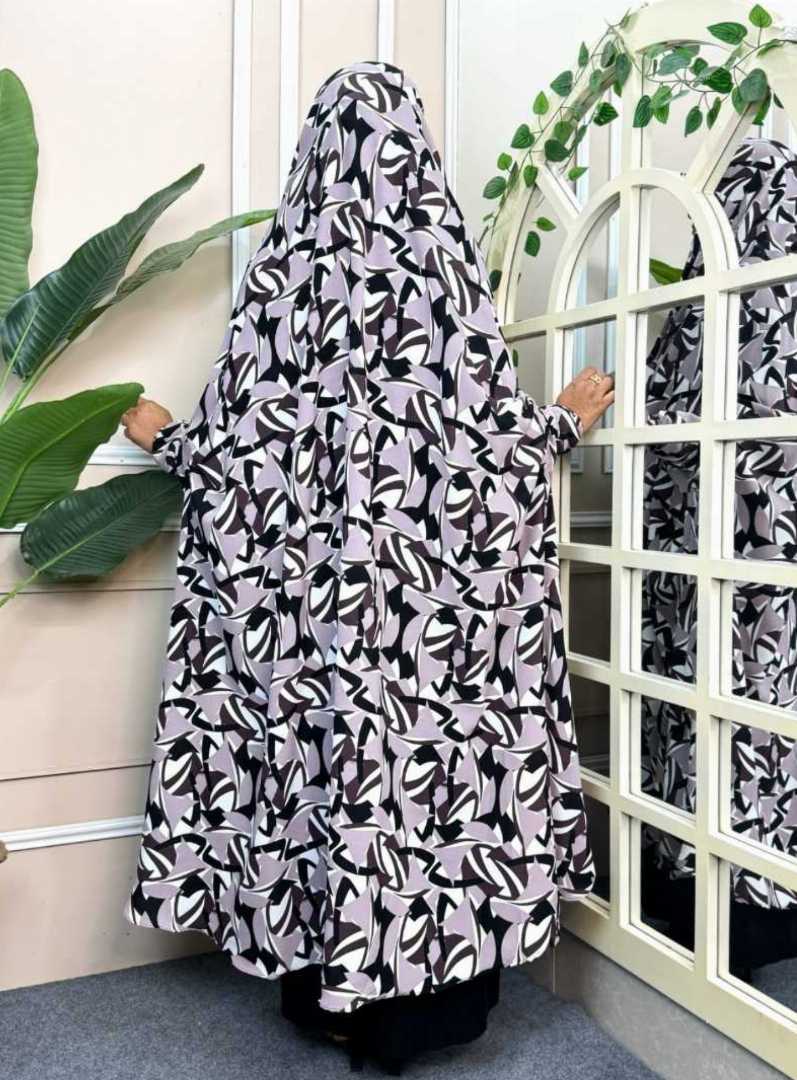 Premium,Cherry,Semi-long,Khimar