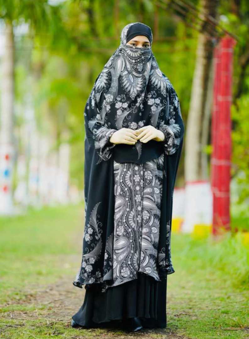 Premium,Cherry,Semi-long,Khimar