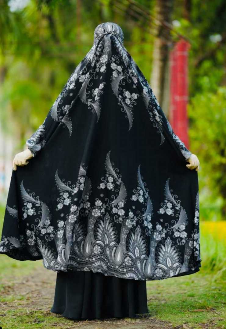 Premium,Cherry,Semi-long,Khimar